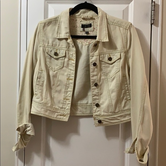 bleached denim jacket womens